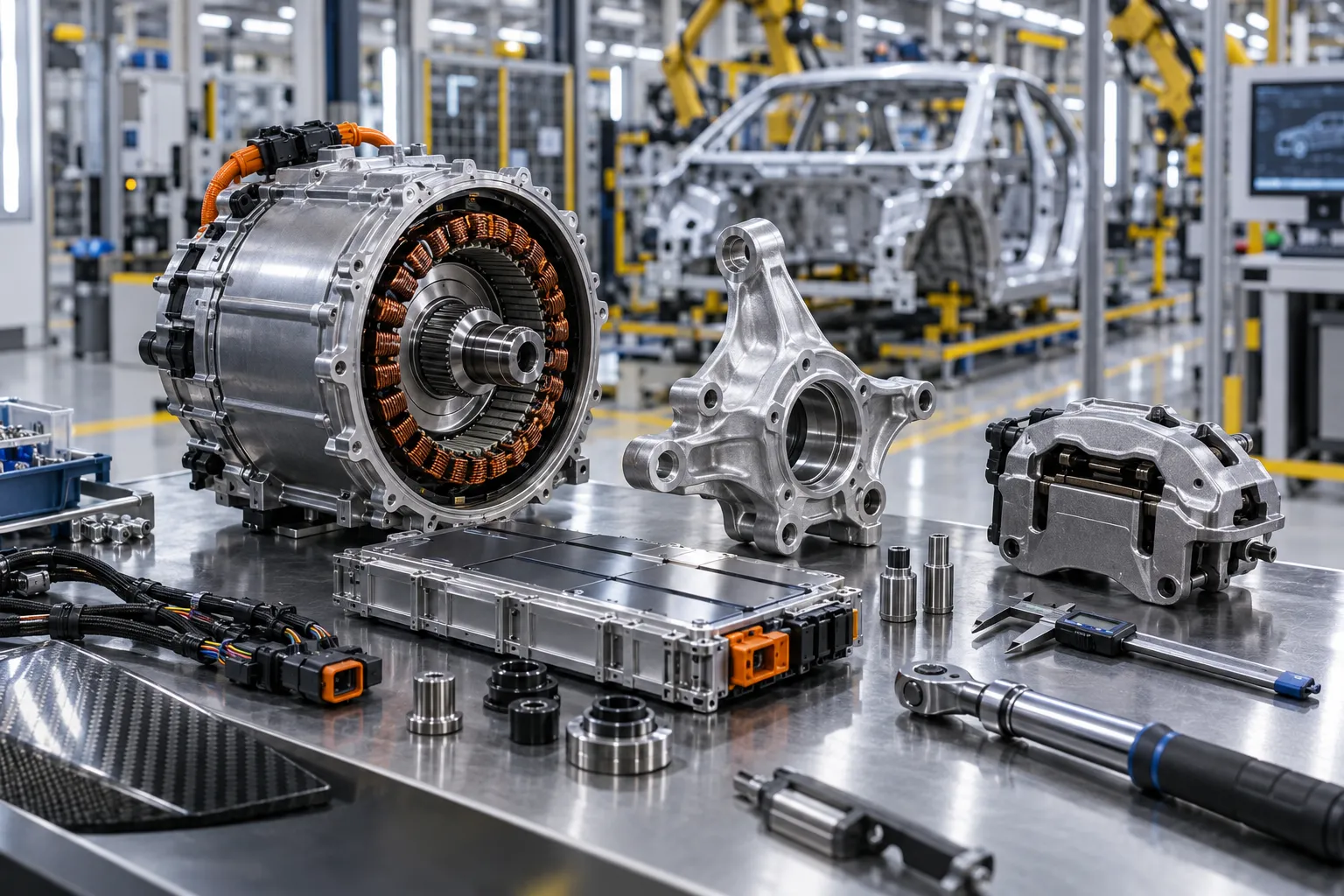 Automotive machined parts