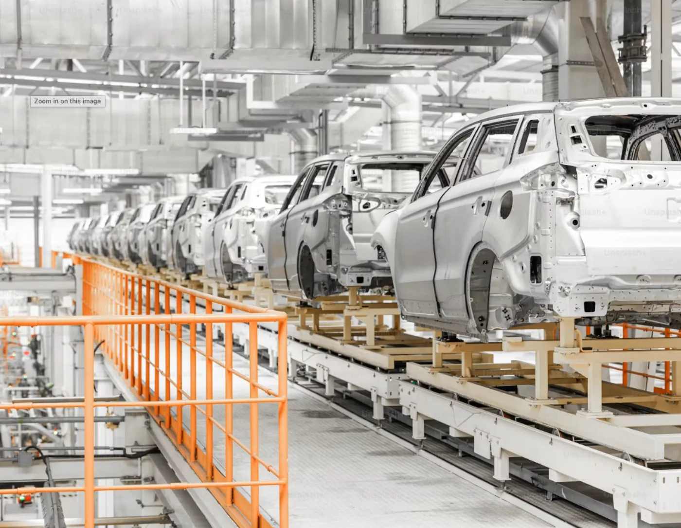 Zerspante Bauteile für die Automobilindustrie